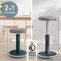Tabouret ergonomique assis-debout, Leitz Ergo COSY Active, gris