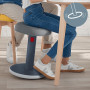 Tabouret ergonomique assis-debout, Leitz Ergo COSY Active, gris