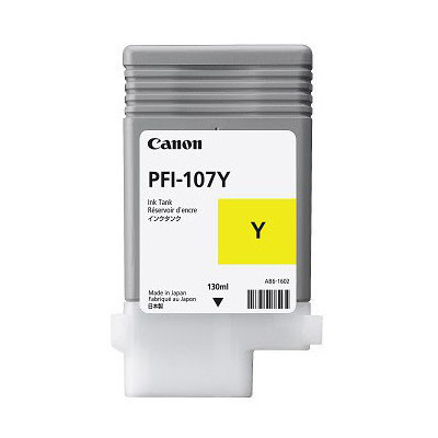 Canon ink 6708B001 PFI-107Y yellow
