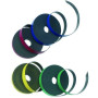 Ruban magnetique 5mm x 1m, Tableaux Blancs, Assortis