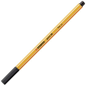 STA STYLO FEUTRE POINT 88 NOIR 88 46