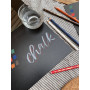 STABILO Crayon graphite  noir 8046 ALL pour metal glass plastic métal