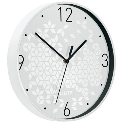 Pendule WOW Leitz , Blanc