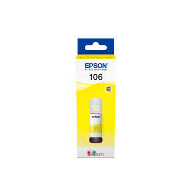 Epson ink 106 C13T00R440   Eco Tank yellow 70 ml.
