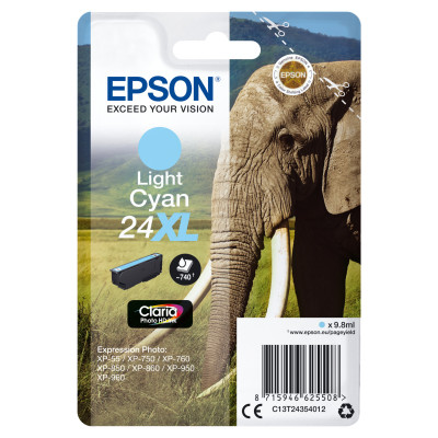 Epson ink cartridge C13T24354012 light cyan 24XL ( C13T24354012 )