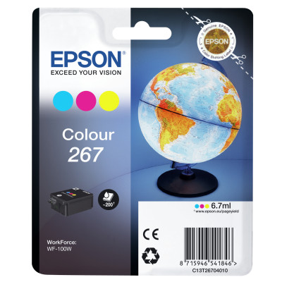 Epson ink cartridge C13T26704010 267 C M Y ( C13T26704010 )