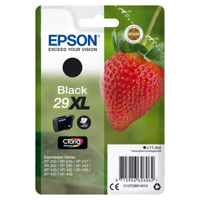 Epson ink cartridge T29914010 black No.29XL ( C13T29914010 )
