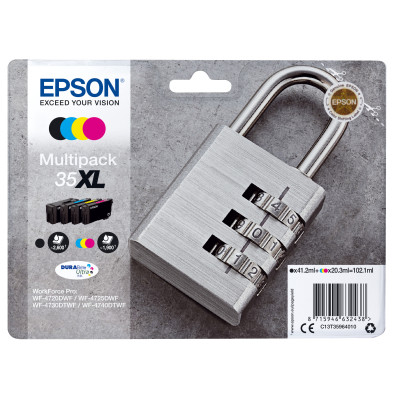 Epson ink T35964010 Multipack 4-colours No.35XL DURABrite Ultra ink for WorkForc