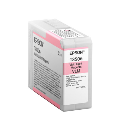 Epson ink cartridge C13T850600 vivid light magenta, 80 ml