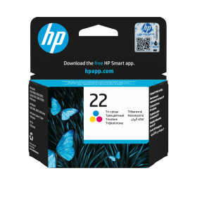 HP ink C9352AE No.22 Color C M Y