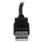 Câble USB 2.0 Type A vers USB Type B Coudé à droite Mâle   Mâle 2m StarTech.com