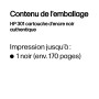 HP ink CH561EE No.301 black