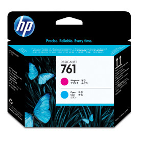 HP ink Printhead CH646A cyan + magenta C M No.761