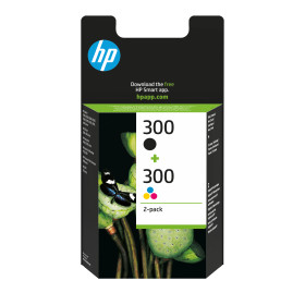 HP ink CN637EE No.300 Multipack black + Color BK C M Y