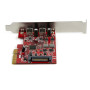 StarTech.com 2-port 10Gbps USB C PCIe Card Adapter - USB 3.1 Gen 2 Type-C PCI Ex