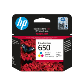 HP ink CZ102AE Color C M Y No.650