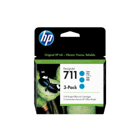 HP ink cartridge cyan No.711 CZ134A   3er Pack ( CZ134A )