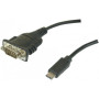 CONVERTISSEUR USB Type-C - SERIE RS232 PROLIFIC - 1 PORT DB9