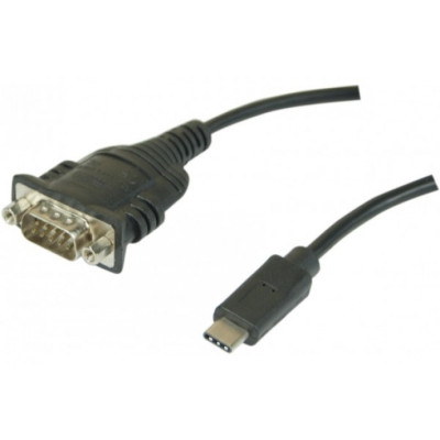 CONVERTISSEUR USB Type-C - SERIE RS232 PROLIFIC - 1 PORT DB9