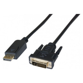 CORDON DISPLAYPORT VERS DVI-D 1,80m