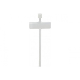 LIEN CABLE AVEC PORTE-ETIQUETTE 8 x 25 MM   10 PCS