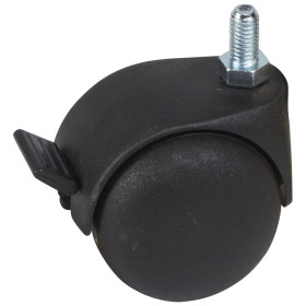 Jeu de 4 roulettes pour montage sur coffrets pivotants LCS³