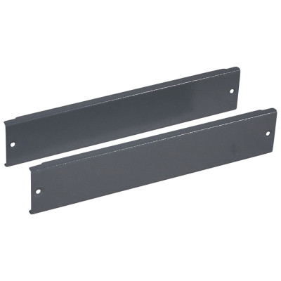 Jeu de 2 trappes pleines latérales hauteur 100mm pour baie L