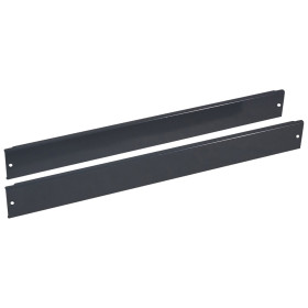 Jeu de 2 trappes pleines latérales hauteur 100mm - baie LCS³