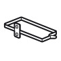 Jeu de 6 bracelets guide-cordons métalliques pour baie Linke