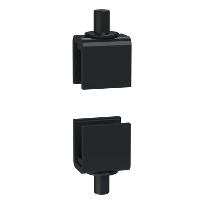 Jeu de 2 charnières pour porte de coffret LCS² 10pouces comp