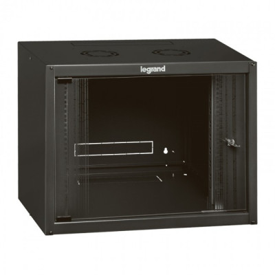 Coffret fixe 19pouces livré monté Linkeo capacité 9U - 492x6