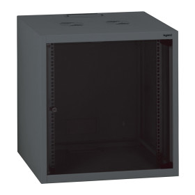 Coffret pivotant 19pouces livré monté Linkeo capacité 18U -