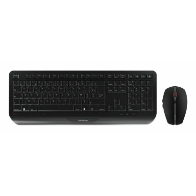 CHERRY Pack clavier & souris GENTIX DESKTOP sans fil noir