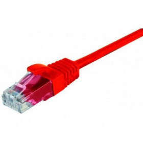 Cordon RJ45 CAT 5e U UTP SNG rouge - 3 m