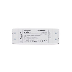 75W Constant Voltage LED Driver, 200-240VAC to 24VDC, Non-Dimmable