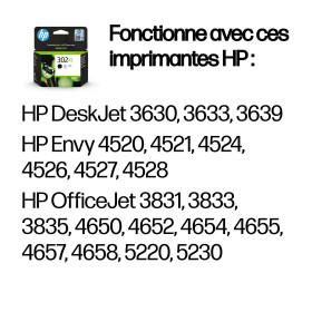 HP ink F6U68AE No.302XL black XL