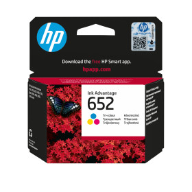 HP ink F6V24AE Multipack color C M Y No.652
