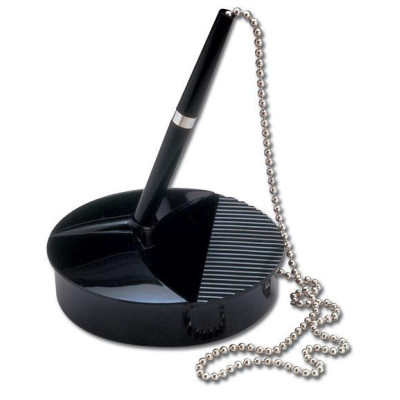 STYLO SUR SOCLE NOIR