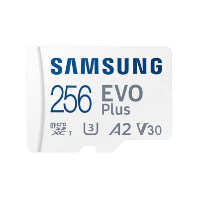 Samsung EVO Plus 256Go microSDXC + Adaptateur Classe 10