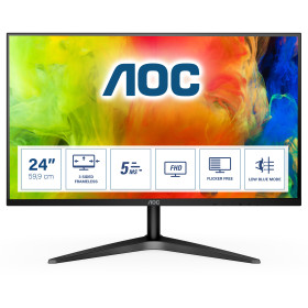 Ecran 24  AOC 24B1H - écran LED - Full HD (1080p)