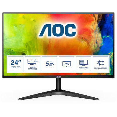Ecran 24  AOC 24B1H - écran LED - Full HD (1080p)