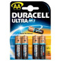 Pack de 4 piles Duracell Ultra Power LR6 Mignon AA LR6