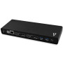 Station d'accueil Universelle V7 USBC USBA HDMI-DP X2 USB3 RJ45 JACK X2