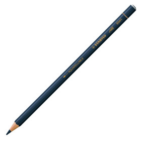 STABILO Crayon graphite bleu 8041 ALL pour metal glass plastic métal