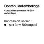 HP ink T6N02AE No.303 black