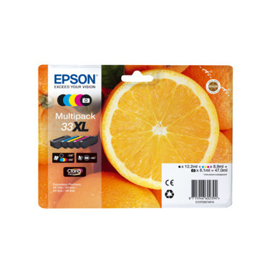 Pack de 5 Cartouches ORIGINALES Epson 33XL