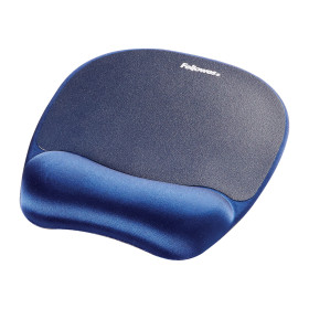 MEMORY FOAM MOUSEPAD WRIST SUPPORT SAPPHIRE