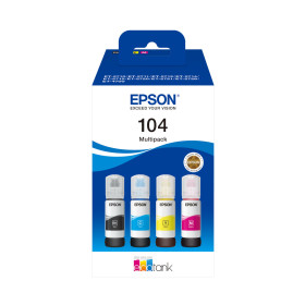 EPSON PACK 104 Noir Cyan Yellow Magenta
