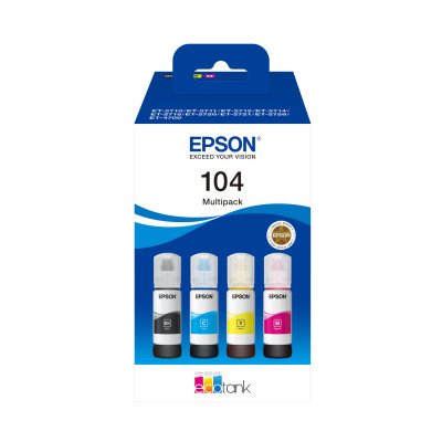 EPSON PACK 104 Noir Cyan Yellow Magenta