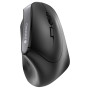 CHERRY Souris ergonomique MW-4500 Droitier sans fil USB noire